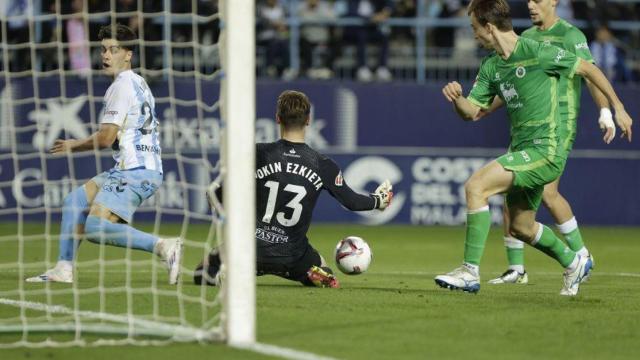 Málaga CF vs. Racing de Santander de Segunda División