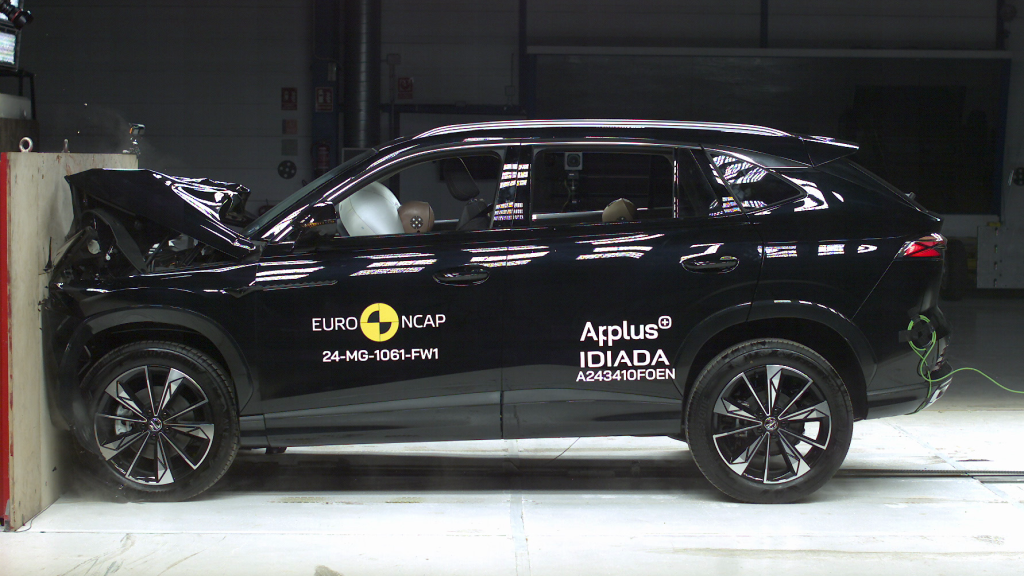 Coche chino en las pruebas de Euro NCAP.