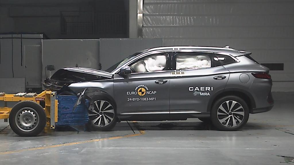 Coche chino en las pruebas de Euro NCAP.