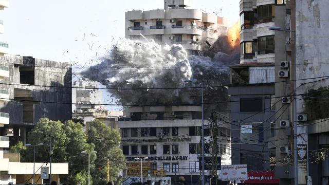 Un nuevo ataque israelí deja cuatro muertos y decenas de heridos en el corazón de Beirut