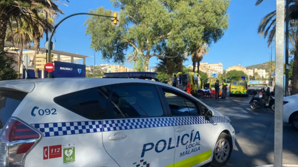 Imagen de la Policía Local de Málaga.