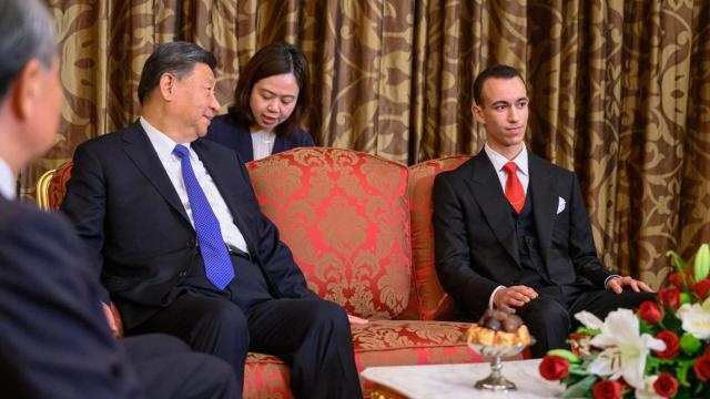 Xi Jinping y el Moulai Hassan