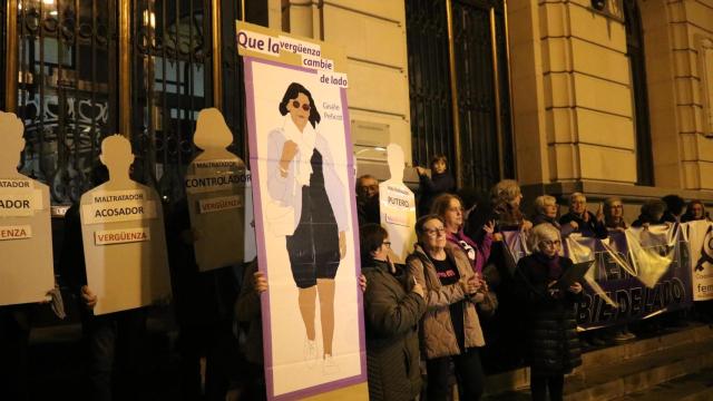 Manifestación contra la violencia de género en Zaragoza