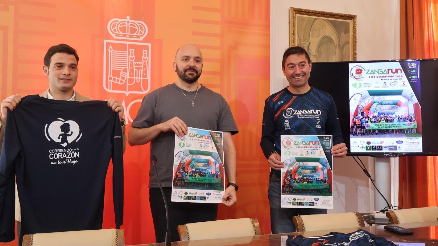 Presentación de la carrera solidaria Zangarun