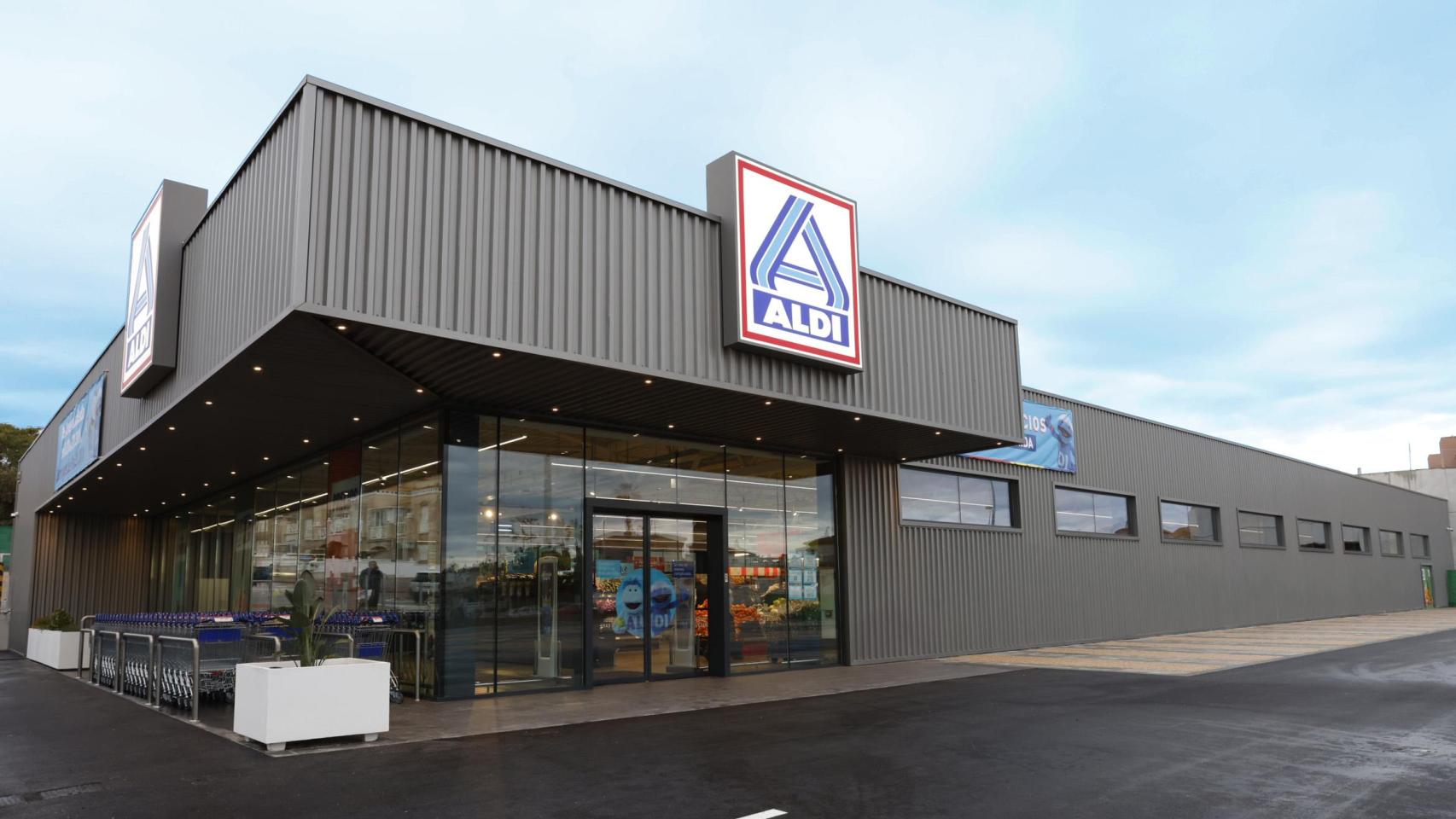 Tienda de Aldi en Torrevieja.