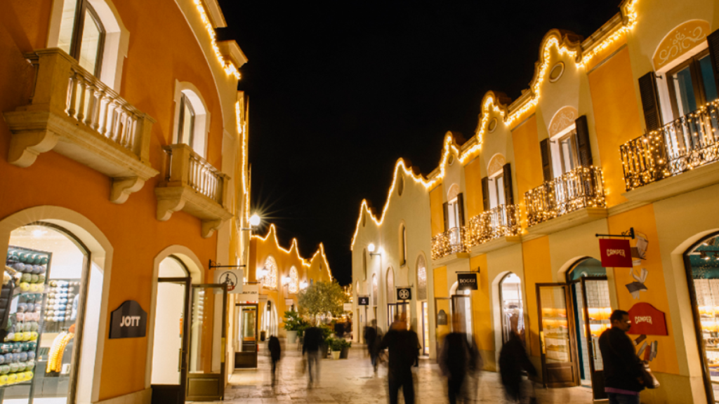 La Roca Village en Navidad