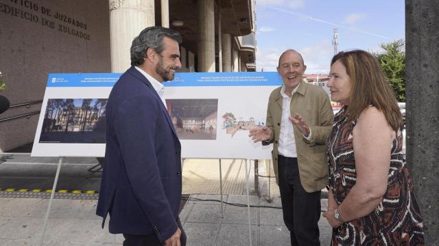 Futura renovación de los antiguos juzgados de la calle Lalín, en Vigo.