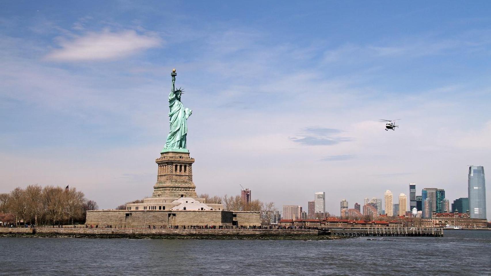 La estatua de la libertad