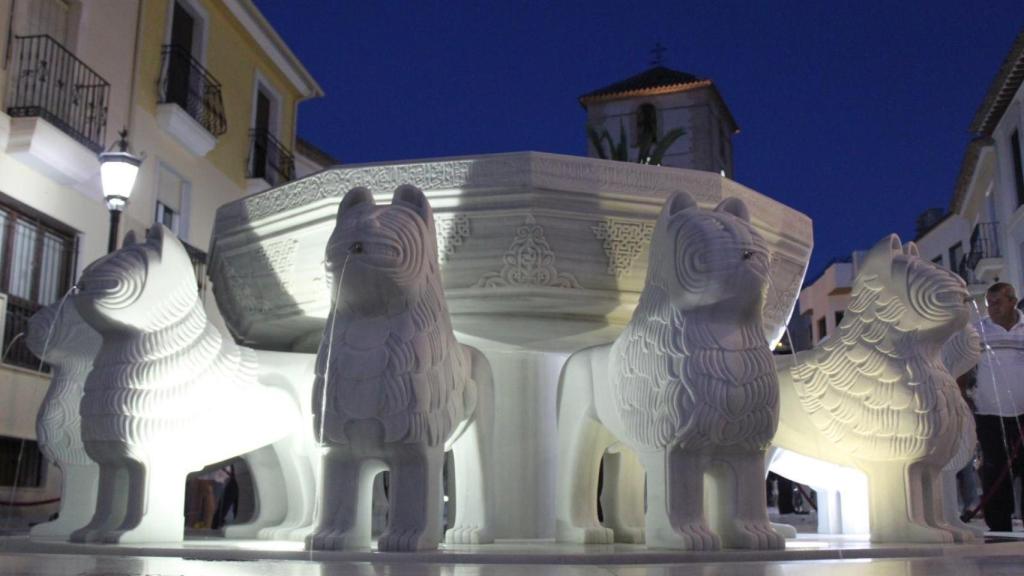 La Fuente de los Leones en Macael.