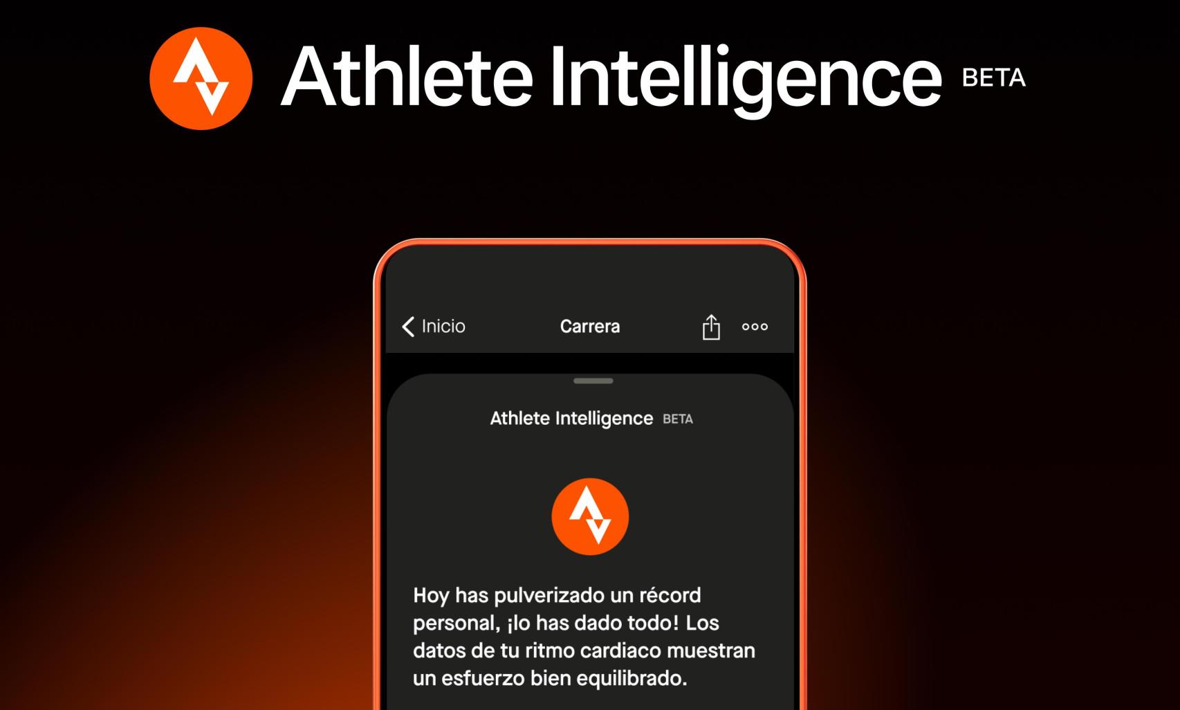 Imagen de la Inteligencia Artificial que se implementa en Strava.