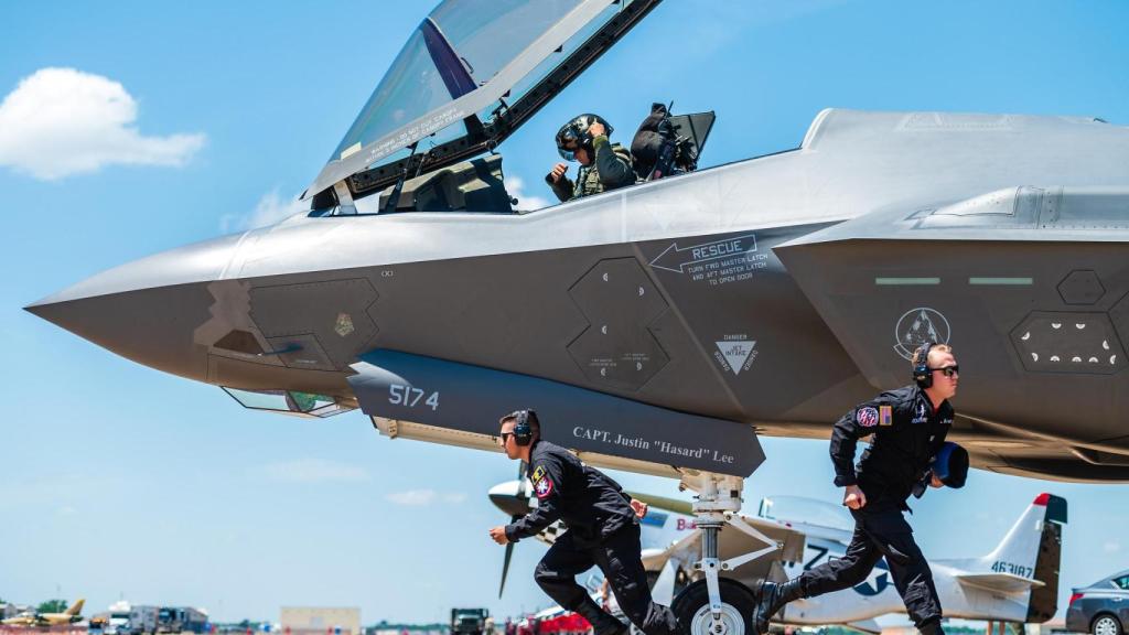 Caza F-35 de la Fuerza Aérea de EEUU