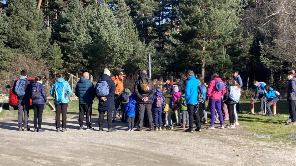 Primera jornada de senderismo escolar