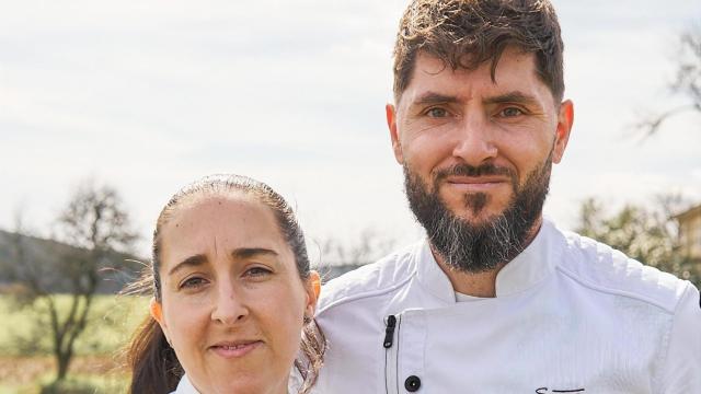 Chefs del restaurante de Outes (A Coruña) 'O Secadeiro'