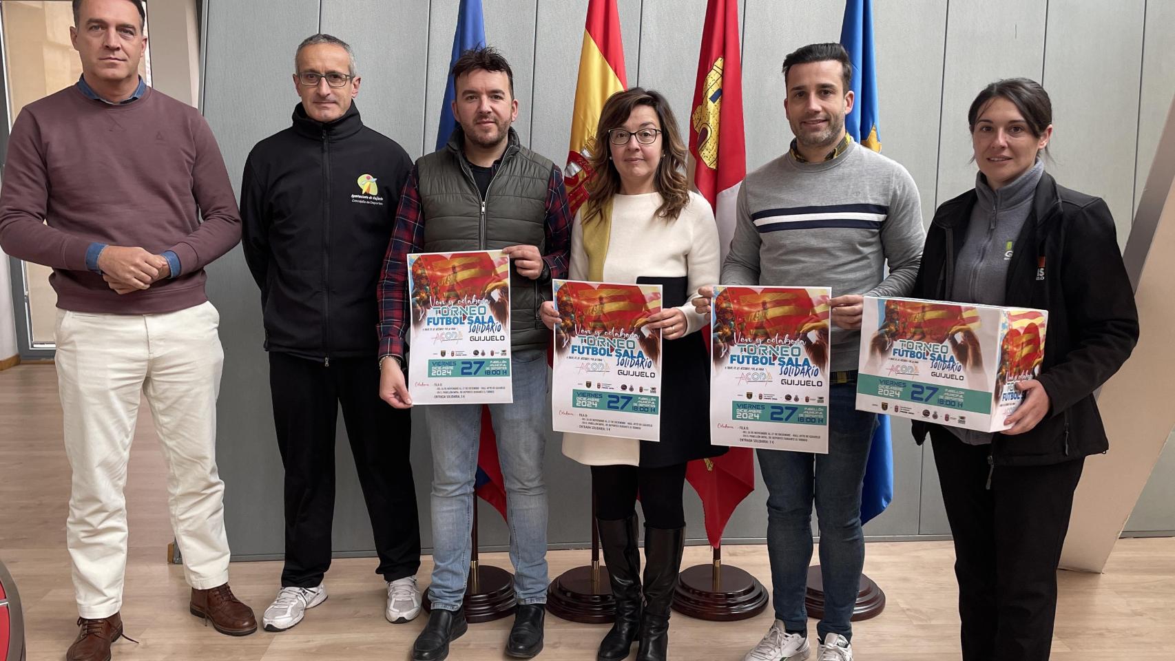 Presentación torneo solidario FS en Guijuelo