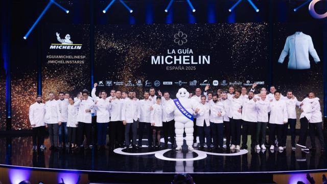 La gala de las estrellas Michelin celebrada el año anterior en Murcia.