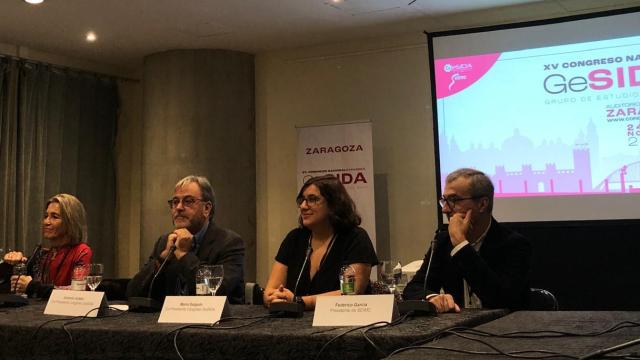 Presentación del XV Congreso GeSida en Zaragoza.