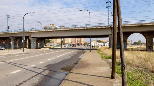 Las obras regresan esta semana a la avenida Cataluña de Zaragoza