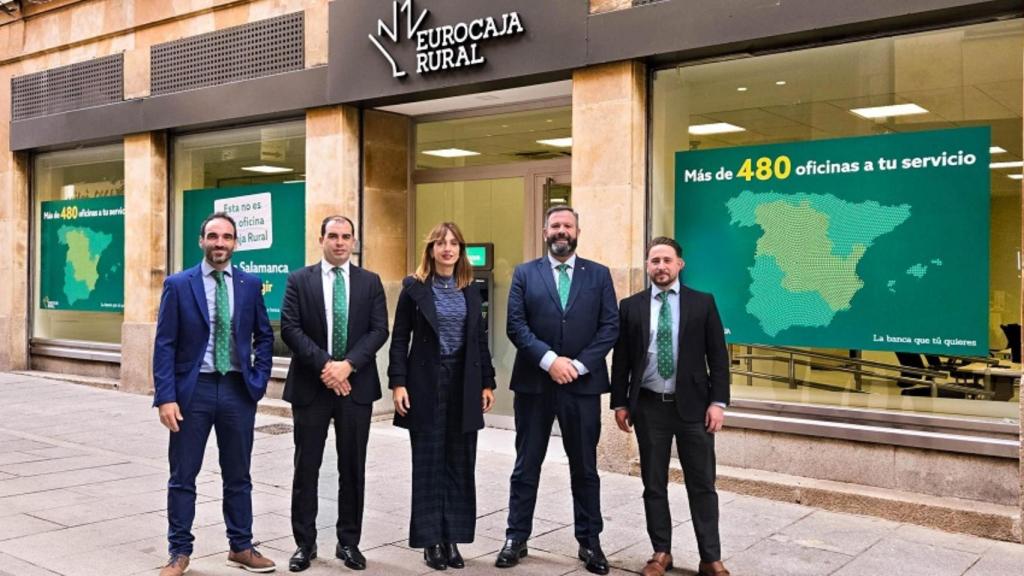 Eurocaja Rural desembarca en Salamanca con su primera oficina