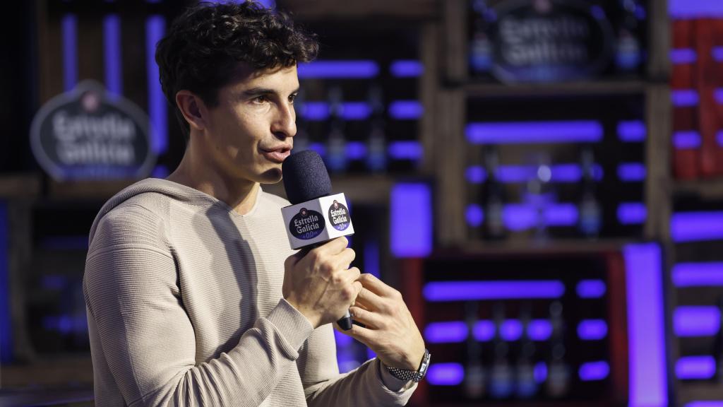 Marc Márquez, en la rueda de prensa de este martes