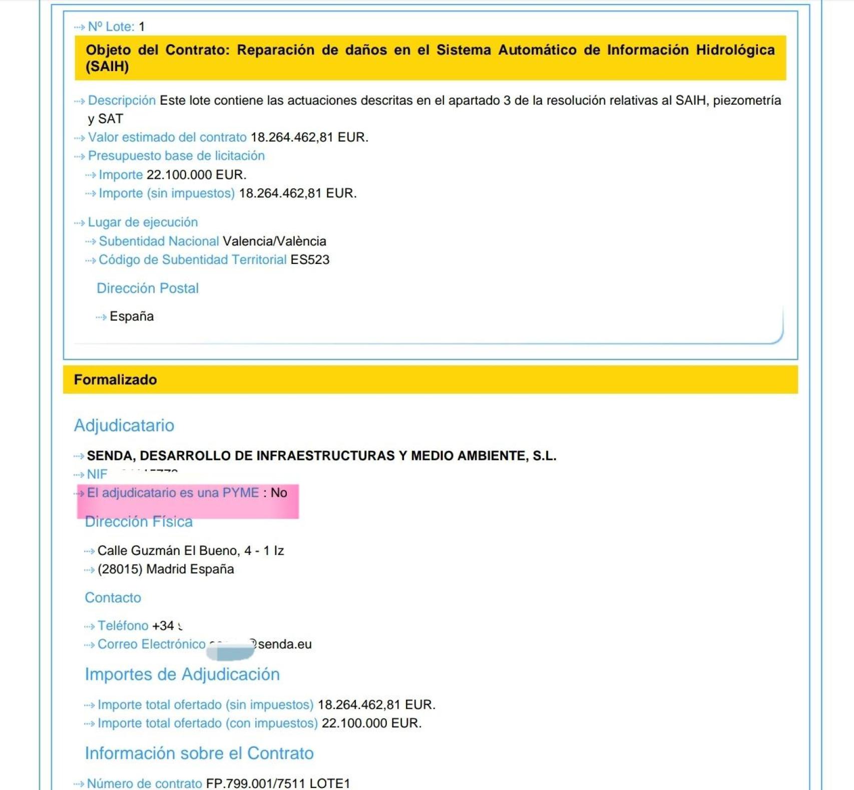 Formalización de contrato de la CHJ por 2,5 millones con Senda SL