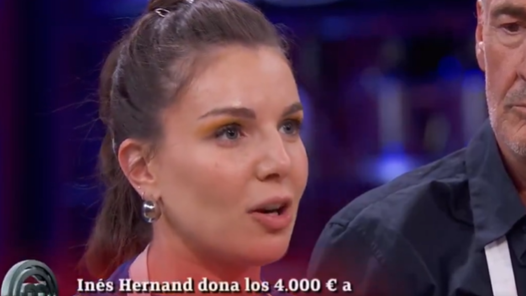 El solidario gesto de Inés Hernand con Málaga en la semifinal de Masterchef Celebrity