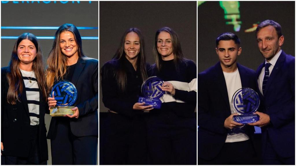 Yeremay, Henar y Millene reciben sus Premios AFE.