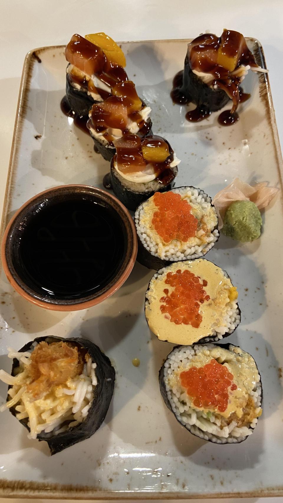 El sushi, una de las especialidades de UDON.