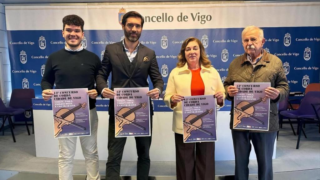 Presentación del Concurso de Instrumentos de Cuerda de Vigo.