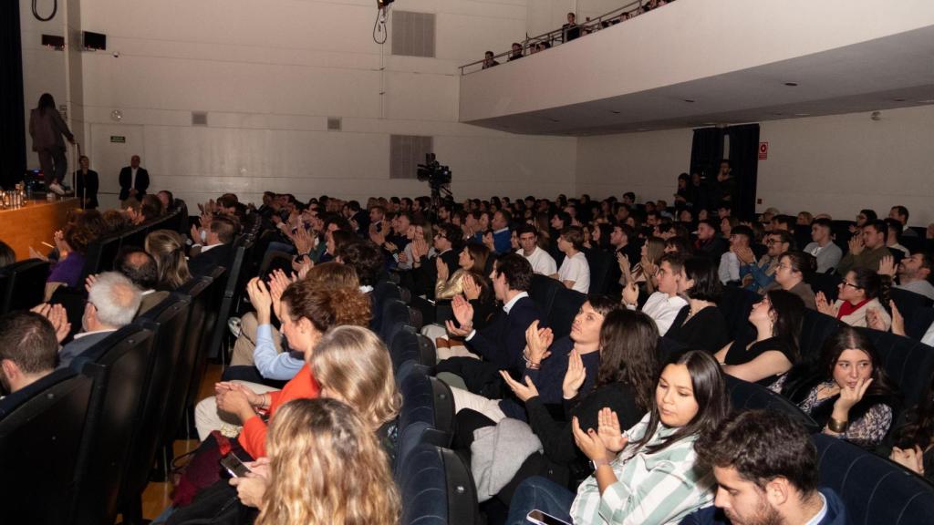 Público asistente al acto de presentación de Lideremos