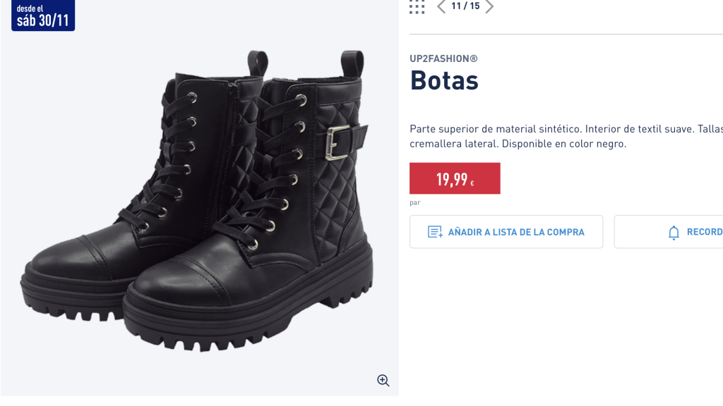 Botas.