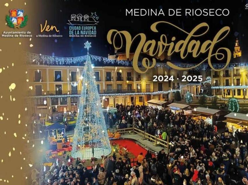 Cartel de la Navidad en Medina de Rioseco