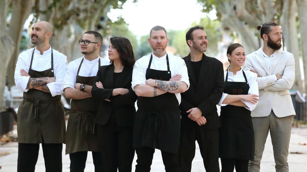 Equipo del restaurante Origen, el nuevo Estrella Michelin 2025 de Valencia. EE