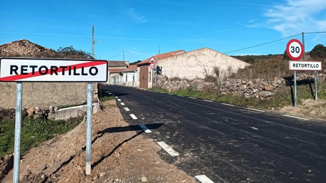 entrada y salida de este pueblo salmantino