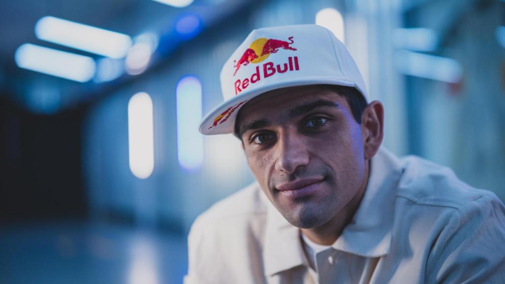 Jorge Martín, durante su entrevista con EL ESPAÑOL, en las instalaciones de Red Bull en Madrid.