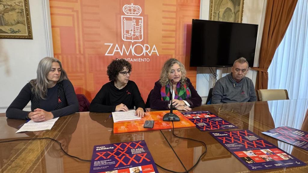 Presentación del treinta aniversario del Comité Ciudadano Antisida de Zamora