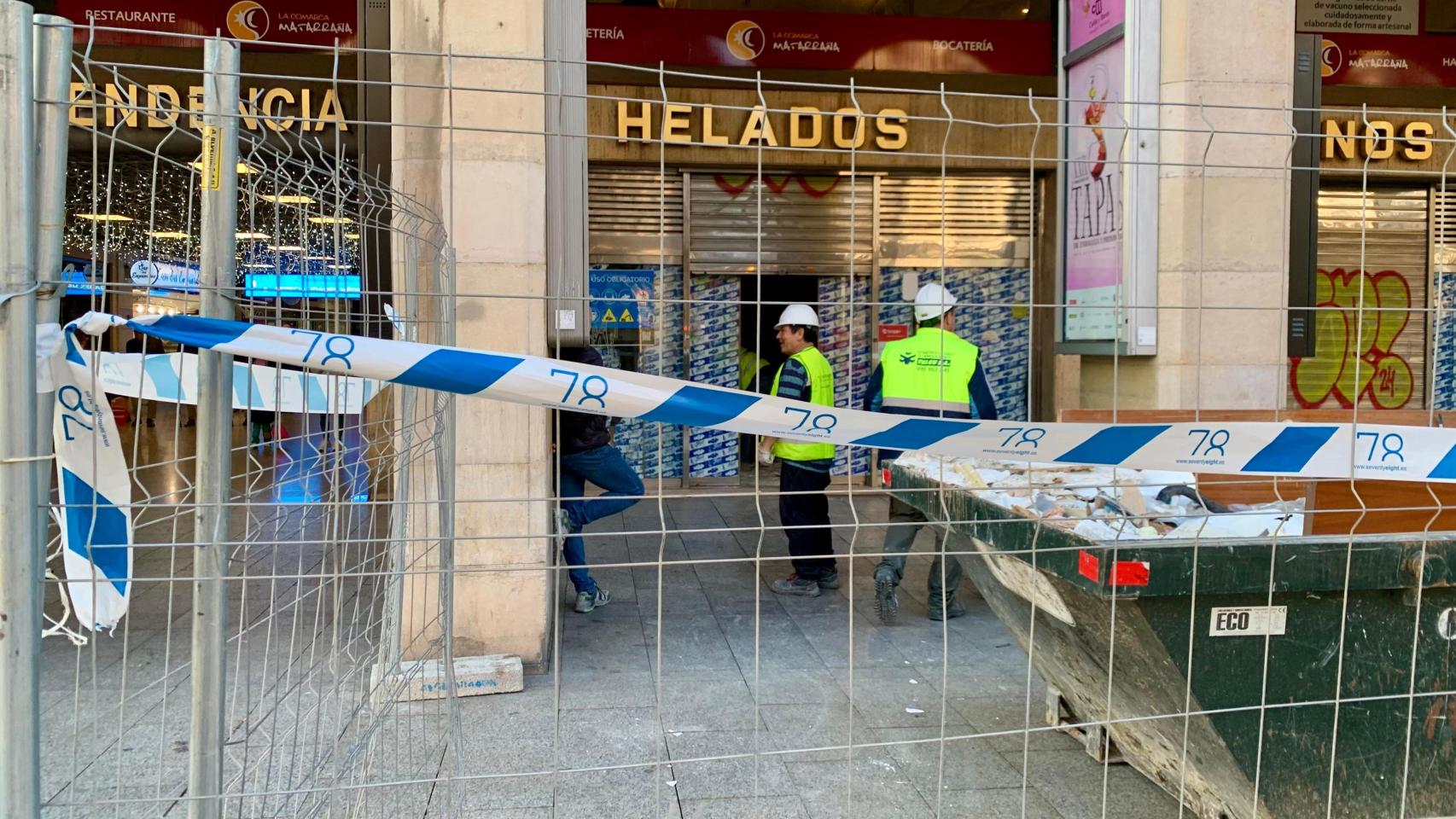 Comienzan las obras en este local céntrico de Zaragoza.