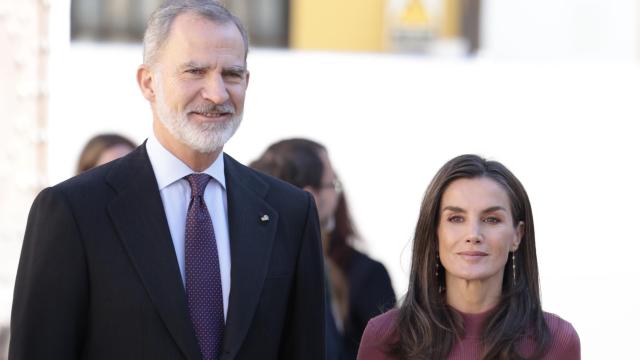 Los reyes Felipe y Letizia en la entrega de Medallas de Oro al Mérito de las Bellas Artes.