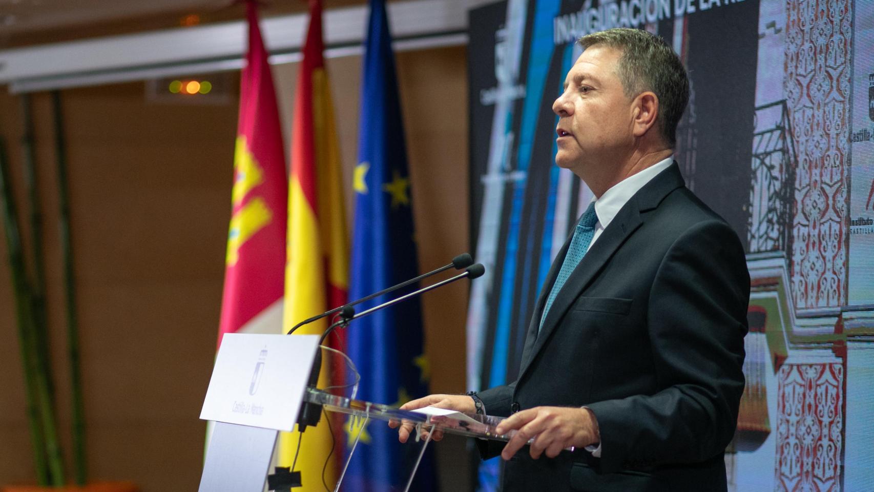 Emiliano García-Page, presidente de Castilla-La Mancha. Foto: JCCM.