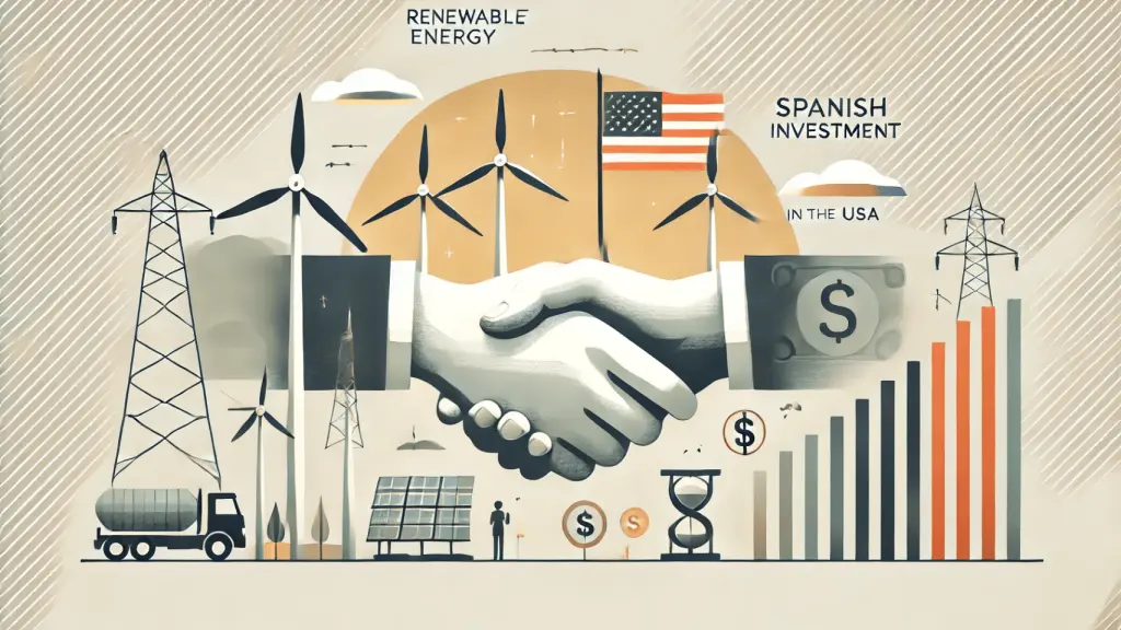 Inversión española en la transición energética de EEUU.