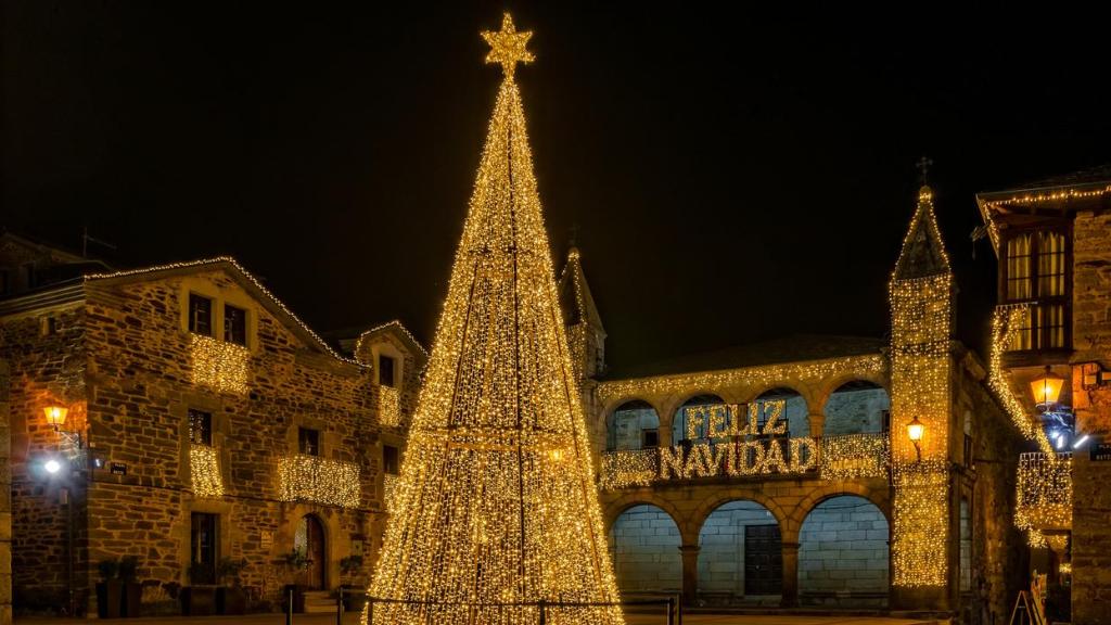 Puebla de Sanabria en Navidad.