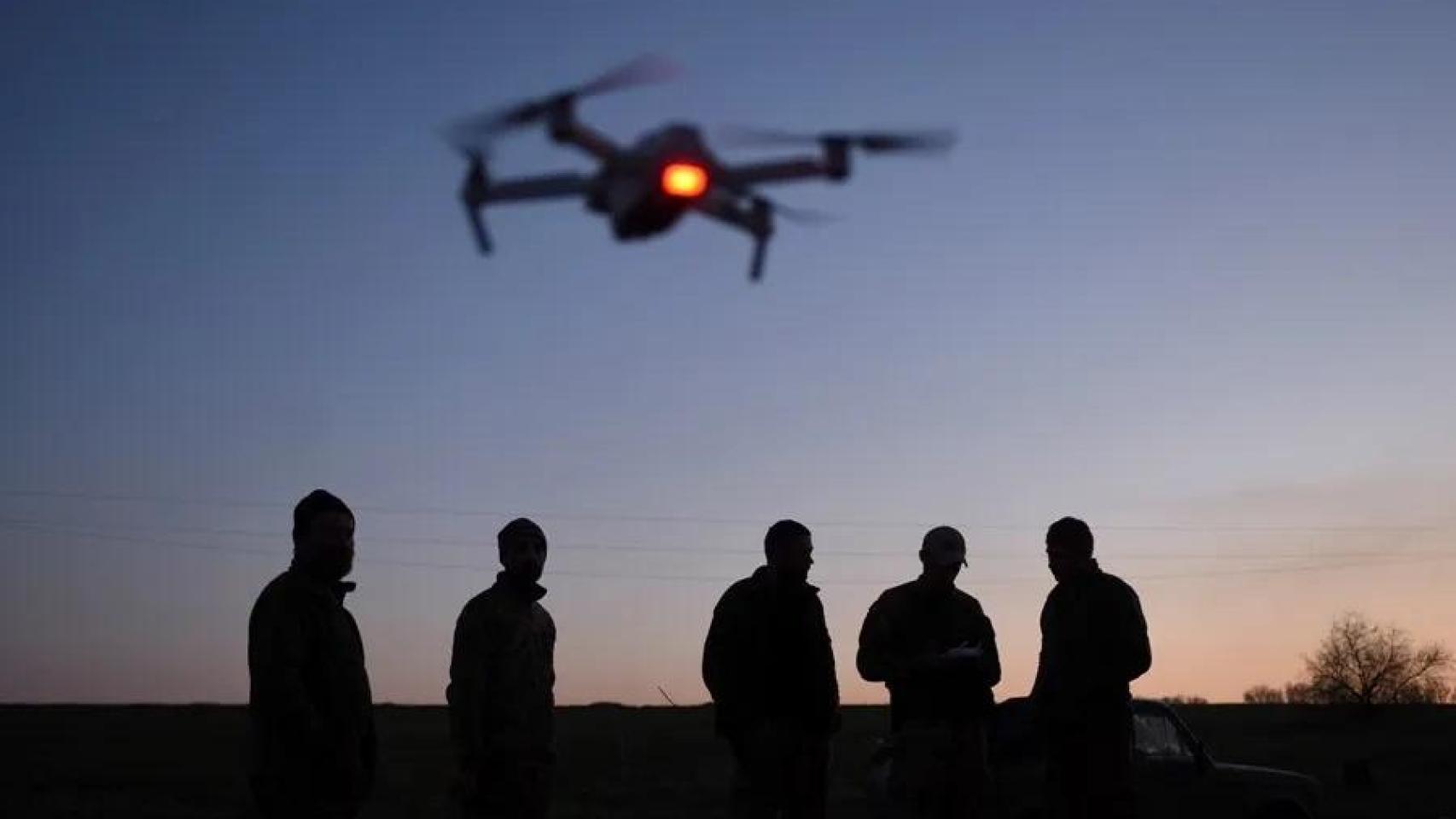 Un dron en una imagen de archivo.