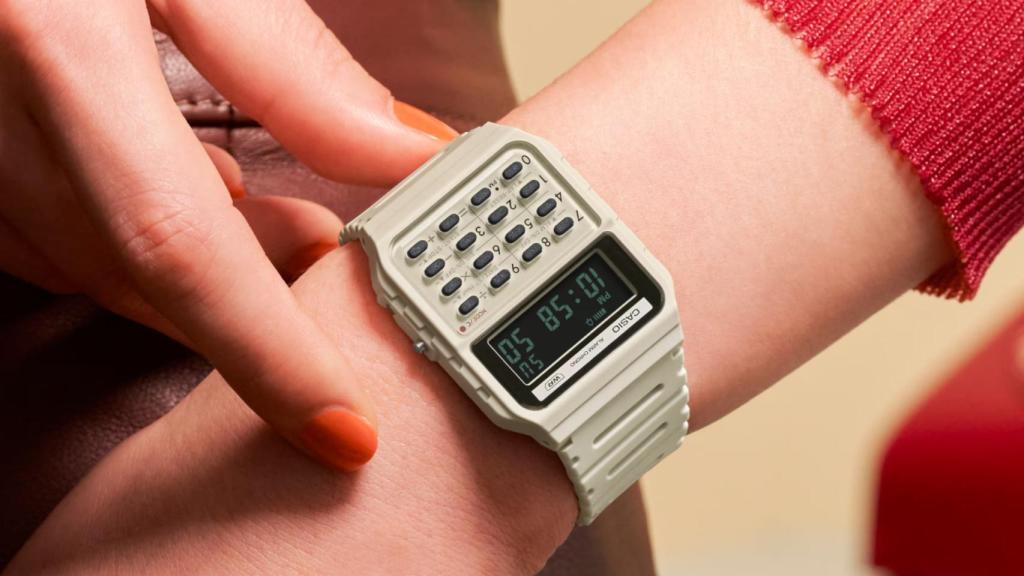 El reloj calculadora de Casio CA-53WB