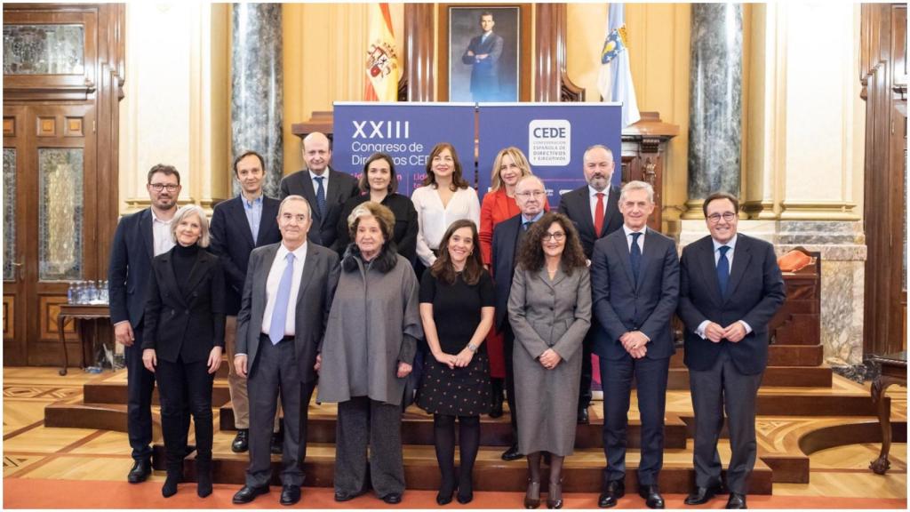 Entrega de los premios en el Concello de A Coruña