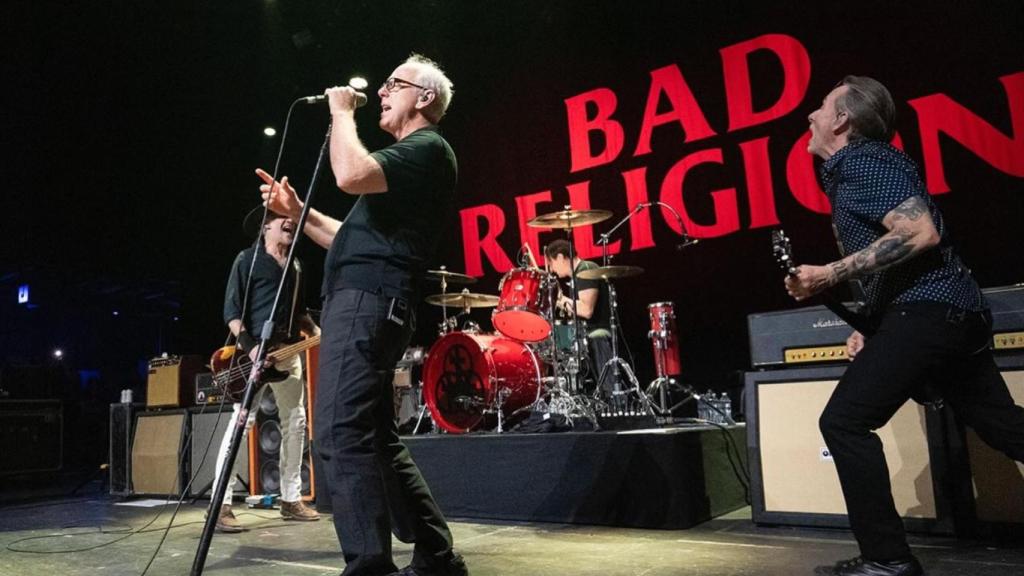 Bad Religion actuará en A Coruña el 10 de mayo de 2025.