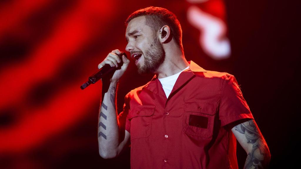 El cantante Liam Payne en uno de sus conciertos