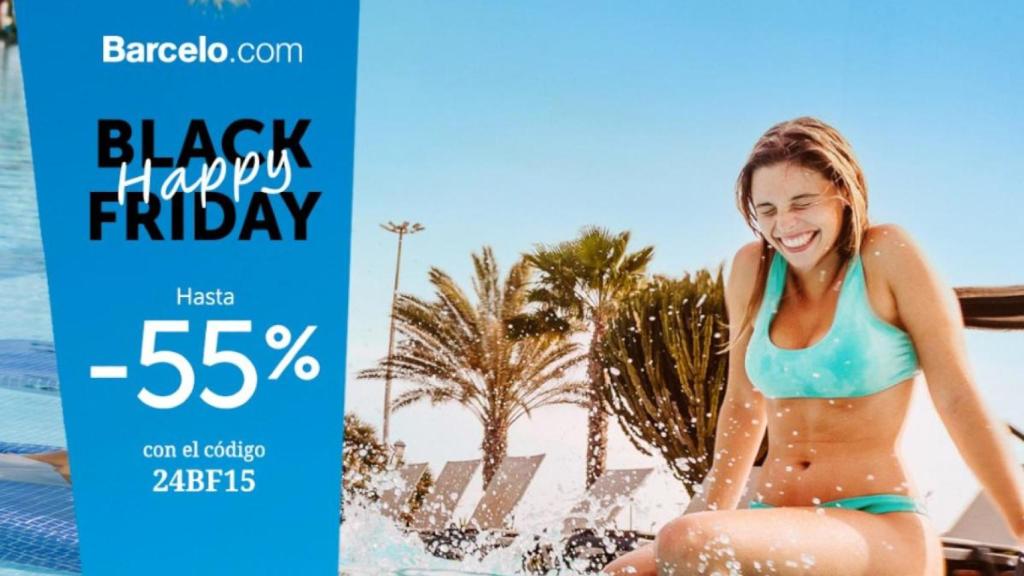 Descubre el Black Friday de hoteles Barceló y reserva el viaje de tus sueños con hasta un 55% de descuento