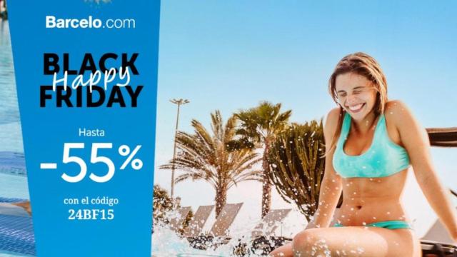 Descubre el Black Friday de hoteles Barceló y reserva el viaje de tus sueños con hasta un 55% de descuento