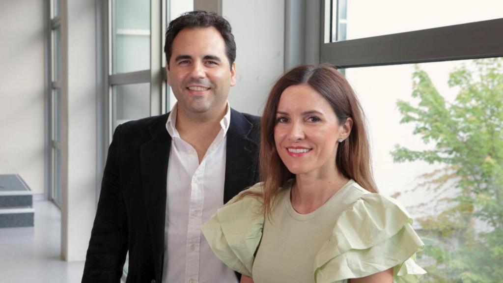 Los cofundadores de ScrapAd Samuel Ruiz de Lorenzo (CEO) y Sandra Montes (COO).