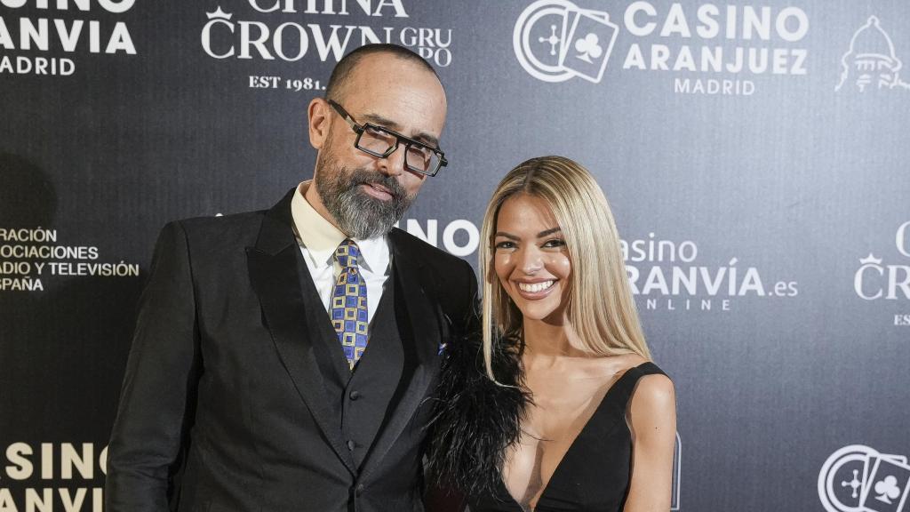 Risto Mejide y Natalia Almarcha en los premios Antena de Oro 2023