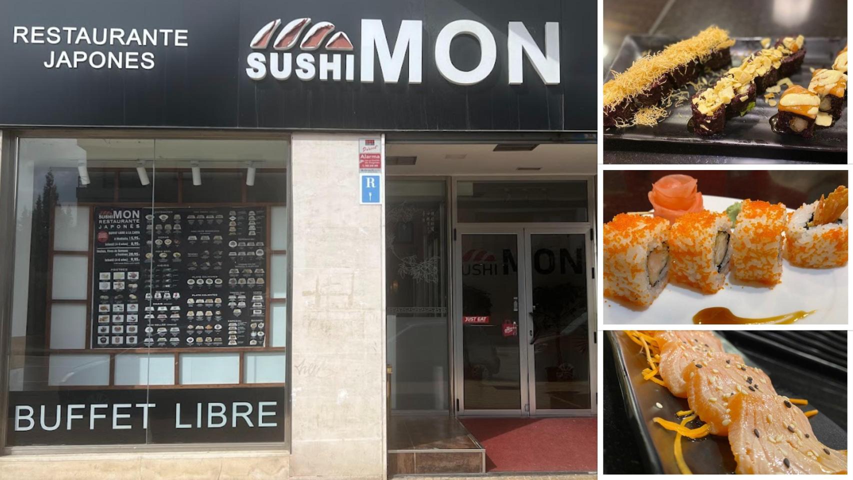 El buffet de sushi de Burgos y algunos de sus platos